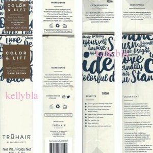 Truhair Color & Lift Root Color Powder Dark Brown